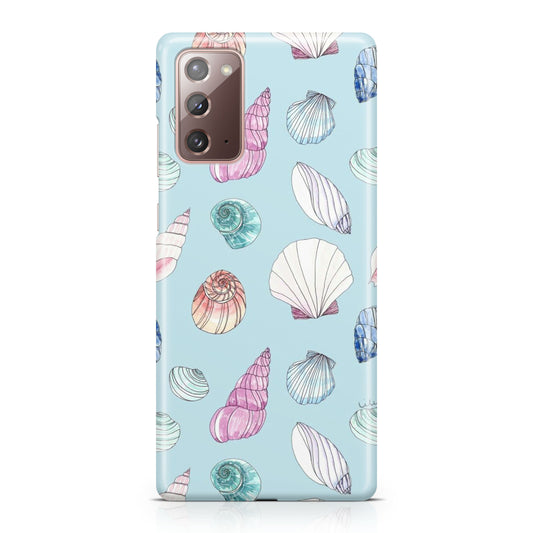 Beach Shells Pattern Galaxy Note 20 Case