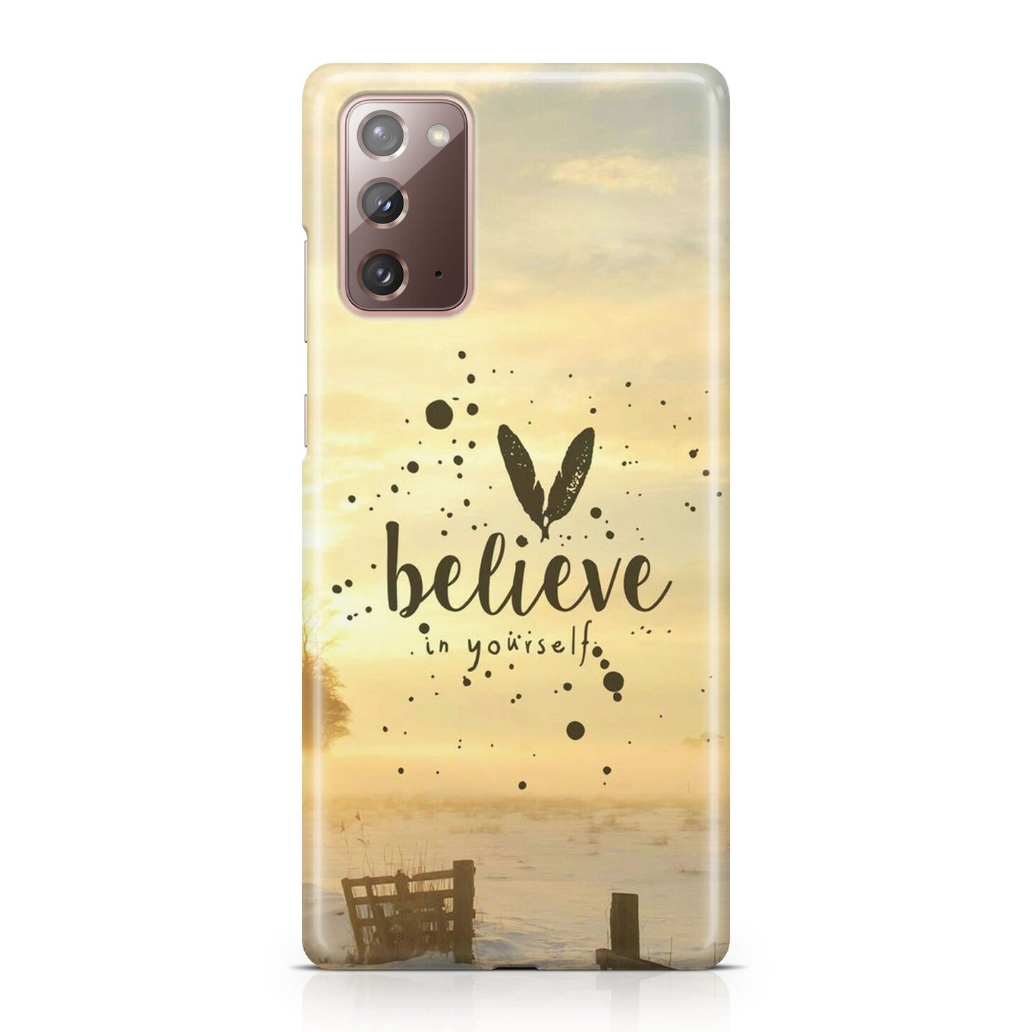 Believe in Yourself Galaxy Note 20 Case