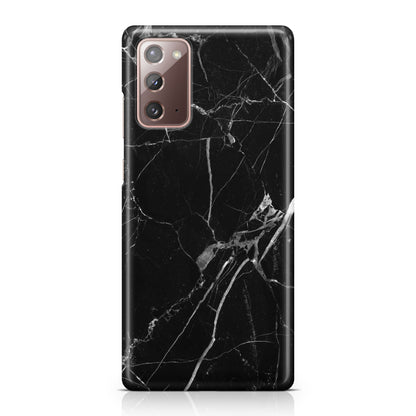 Black Marble Galaxy Note 20 Case