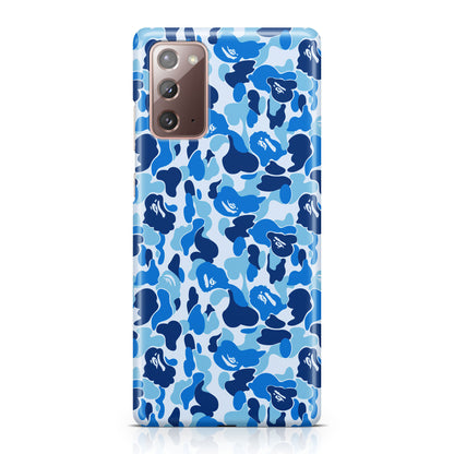 Blue Camo Galaxy Note 20 Case