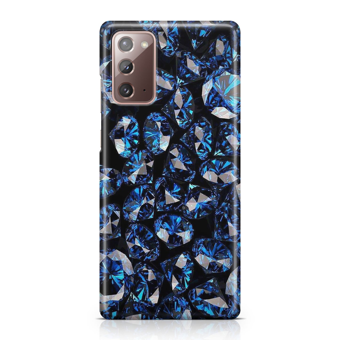 Blue Diamonds Pattern Galaxy Note 20 Case