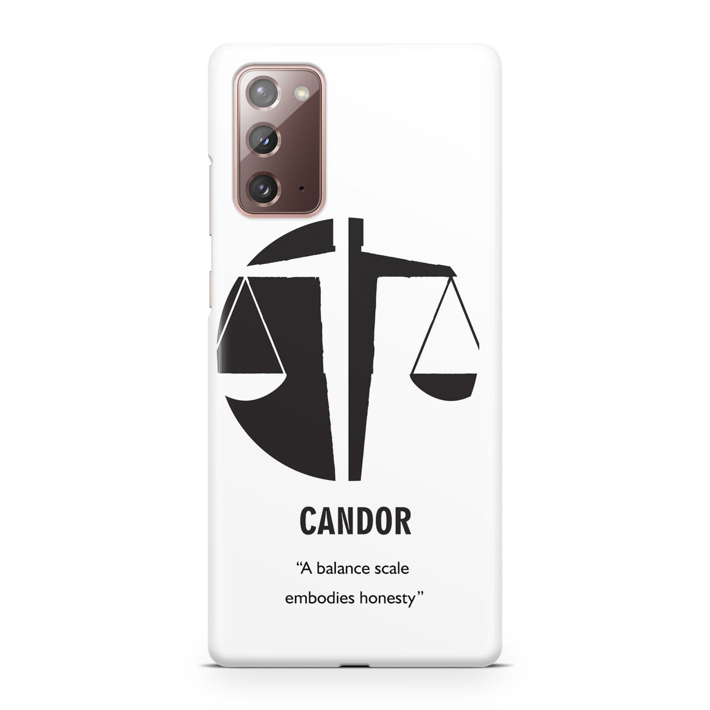 Candor Divergent Faction Galaxy Note 20 Case