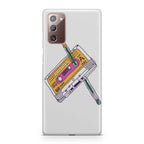 Cassete Tape Old Galaxy Note 20 Case