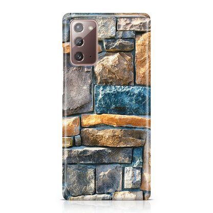 Colored Stone Piles Galaxy Note 20 Case