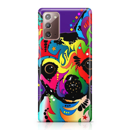 Colorful Chihuahua Galaxy Note 20 Case