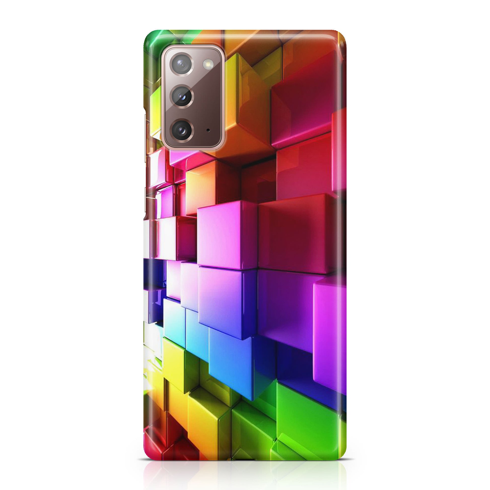 Colorful Cubes Galaxy Note 20 Case