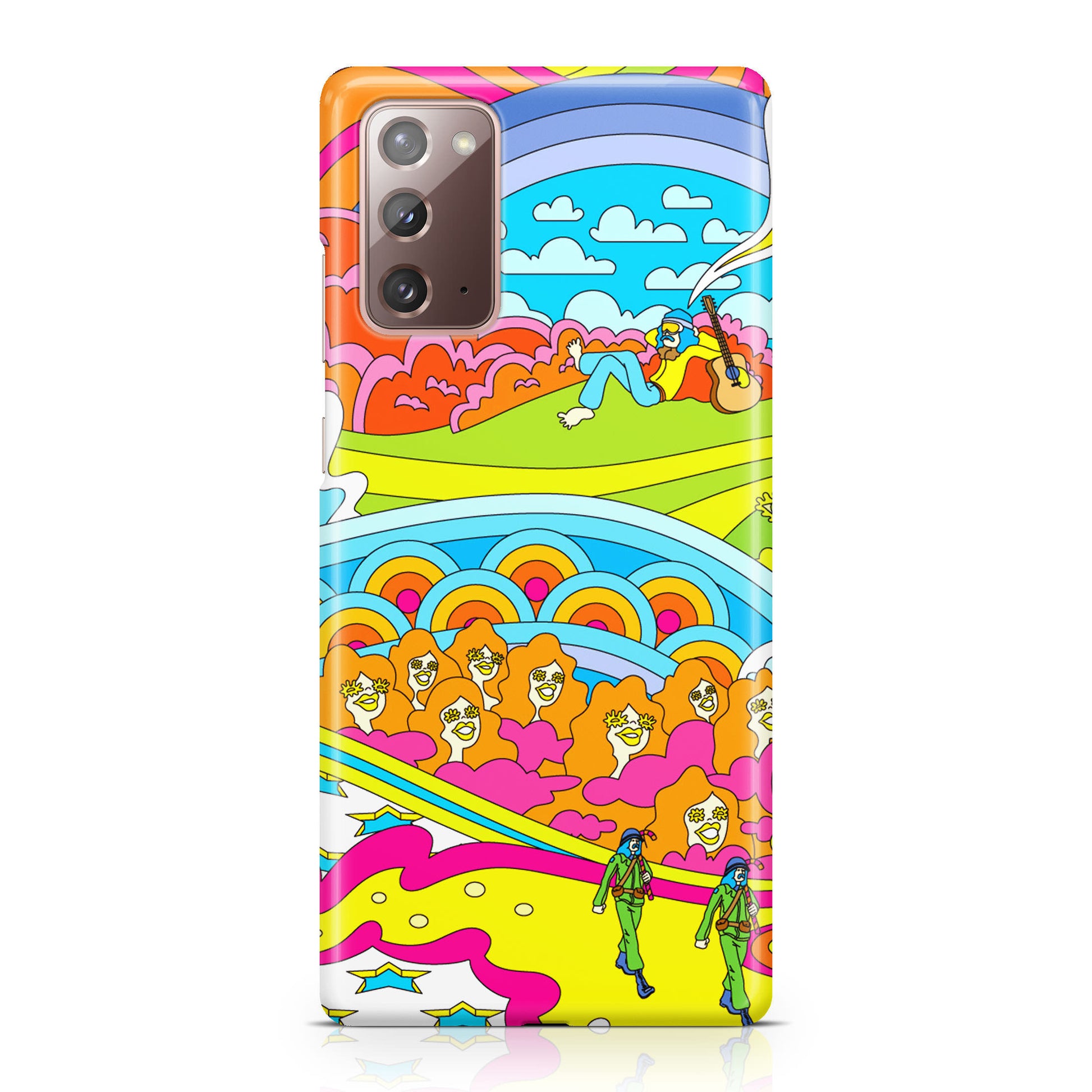 Colorful Doodle Galaxy Note 20 Case