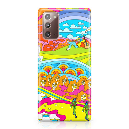 Colorful Doodle Galaxy Note 20 Case