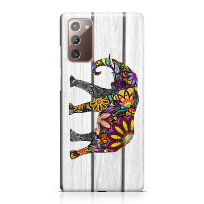 Colorful Elephant Flower Galaxy Note 20 Case