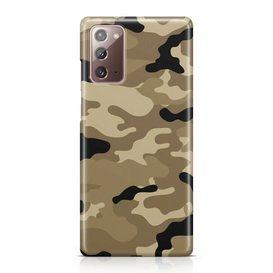 Desert Military Camo Galaxy Note 20 Case