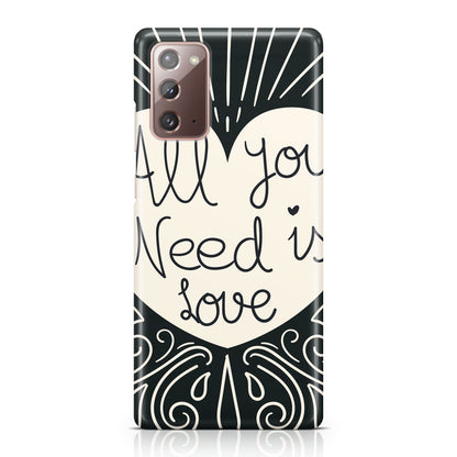 Drawn Love Galaxy Note 20 Case