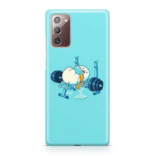 Egg Accident Workout Galaxy Note 20 Case