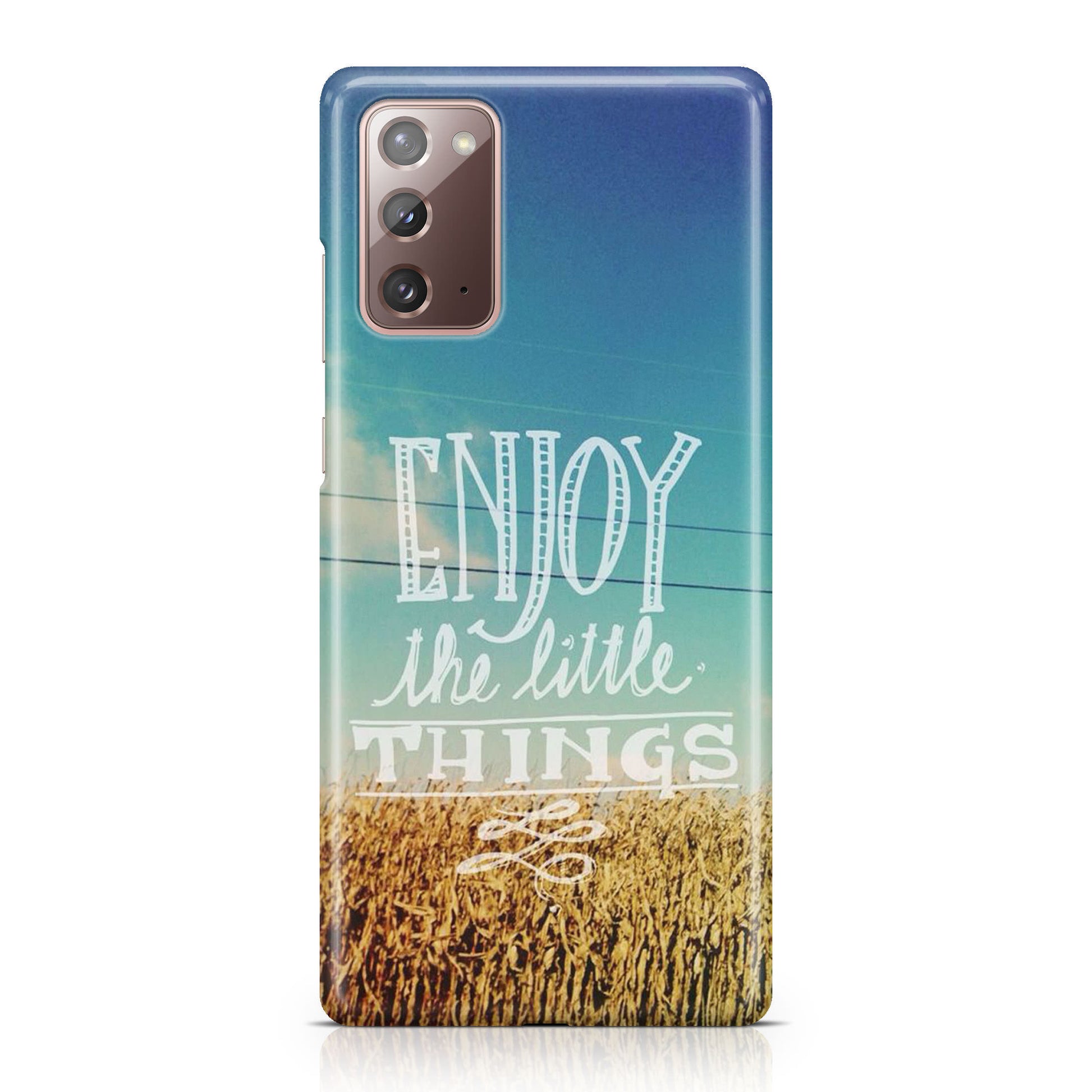 Enjoy The Little Things Galaxy Note 20 Case