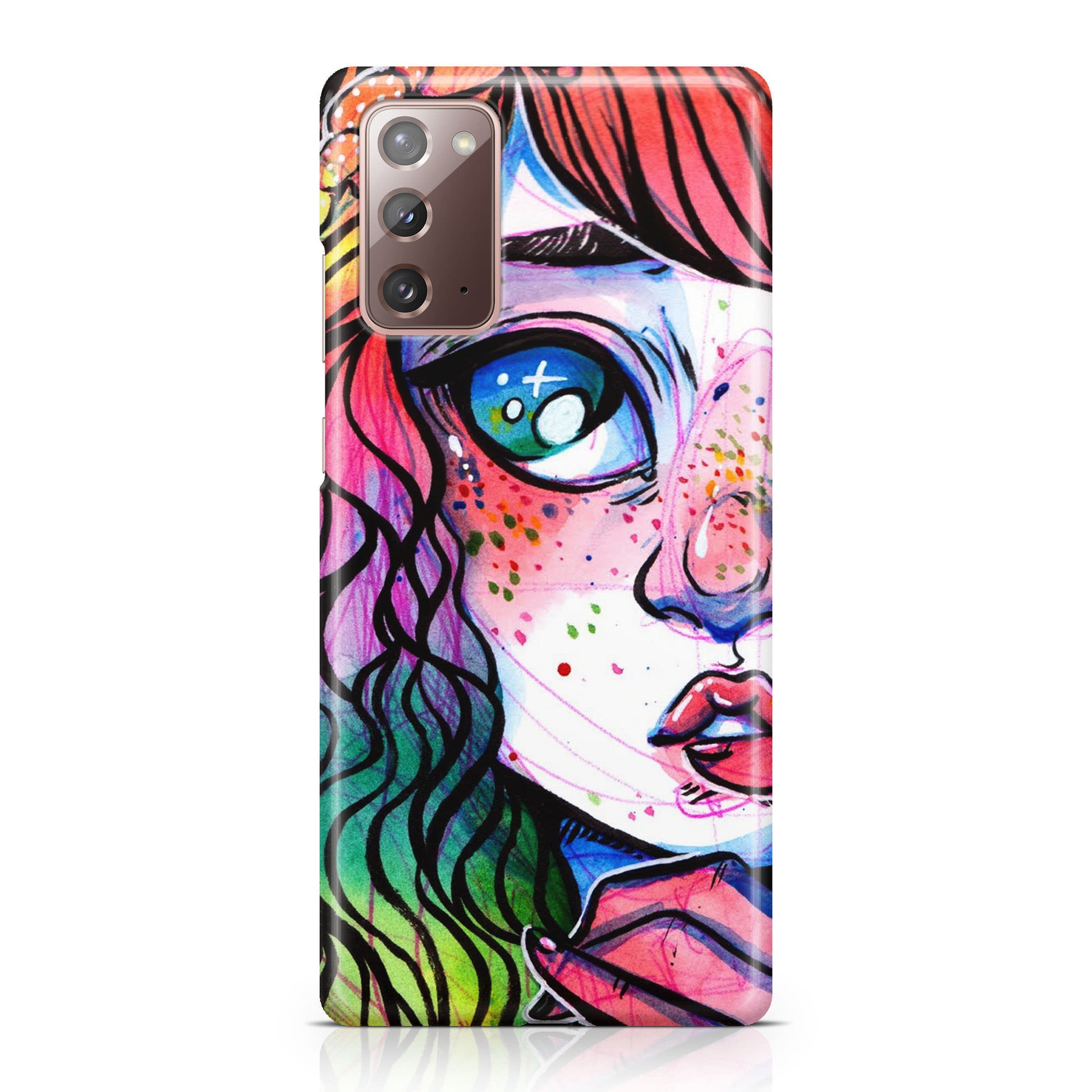 Eyes And Braids Galaxy Note 20 Case