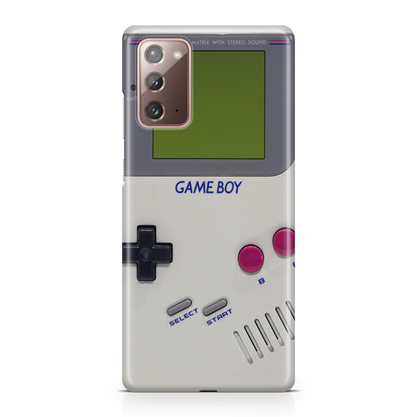 Game Boy Grey Model Galaxy Note 20 Case