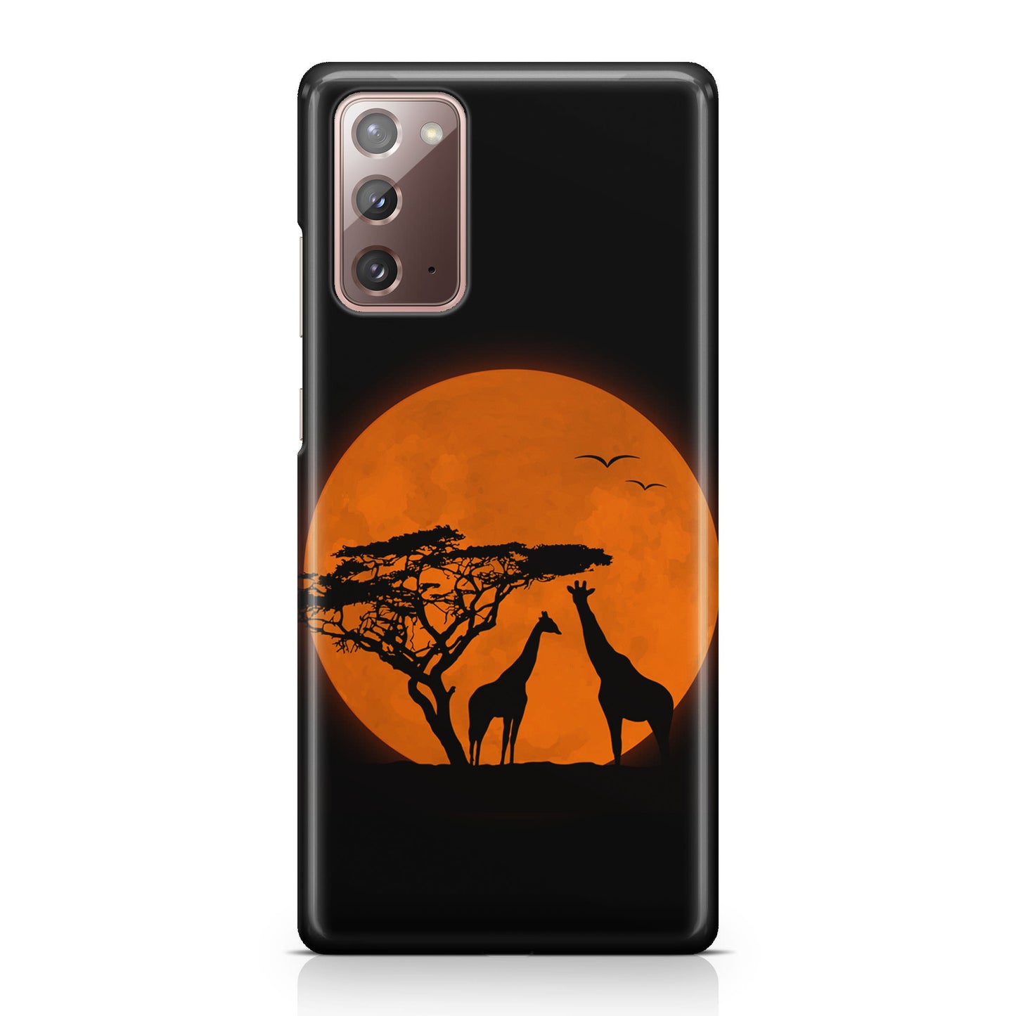 Giraffes Silhouette Galaxy Note 20 Case