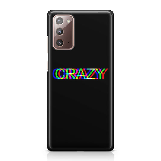 Glitch Crazy Galaxy Note 20 Case