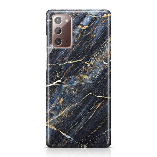 Golden Black Marble Galaxy Note 20 Case