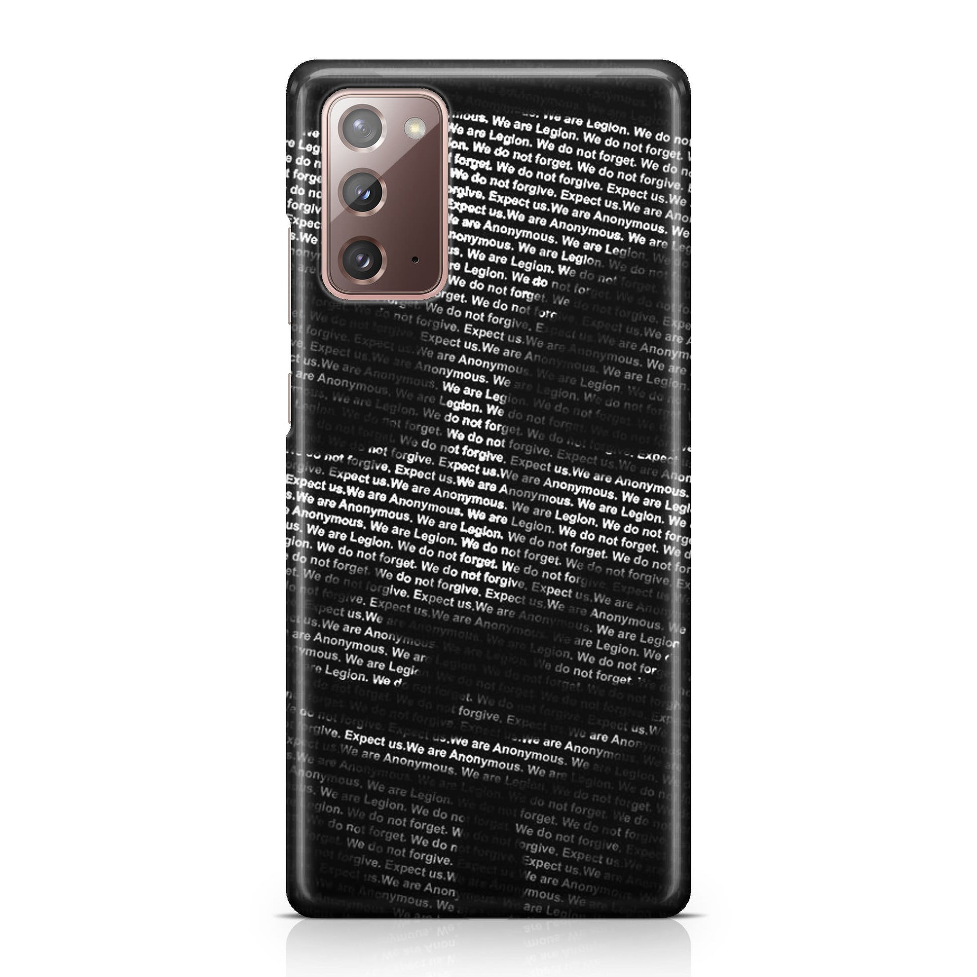 Guy Fawkes Mask Anonymous Galaxy Note 20 Case