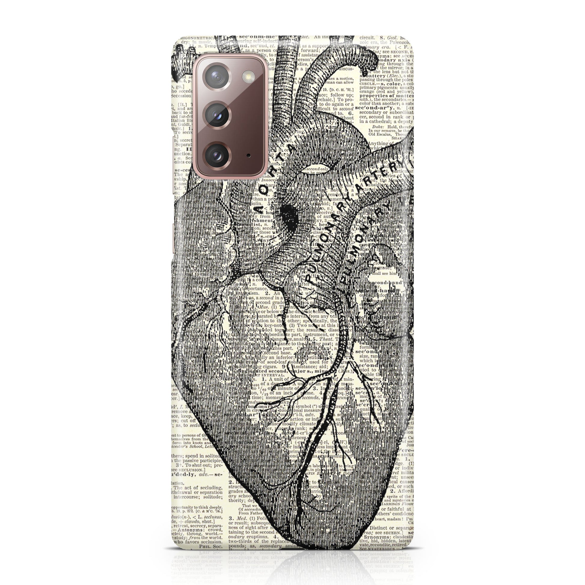 Heart Book Art Galaxy Note 20 Case