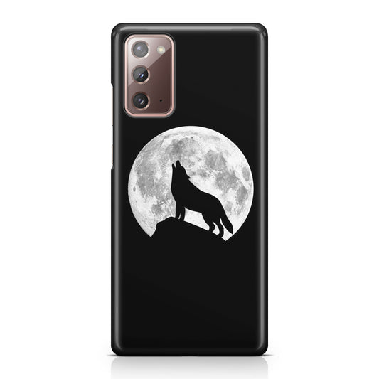 Howling Night Wolves Galaxy Note 20 Case