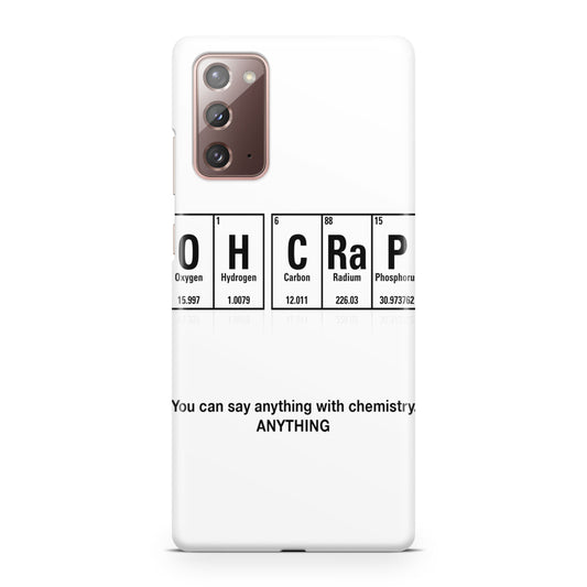 Humor Funny with Chemistry Galaxy Note 20 Case