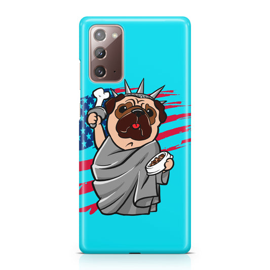 Independence Day Pug Galaxy Note 20 Case