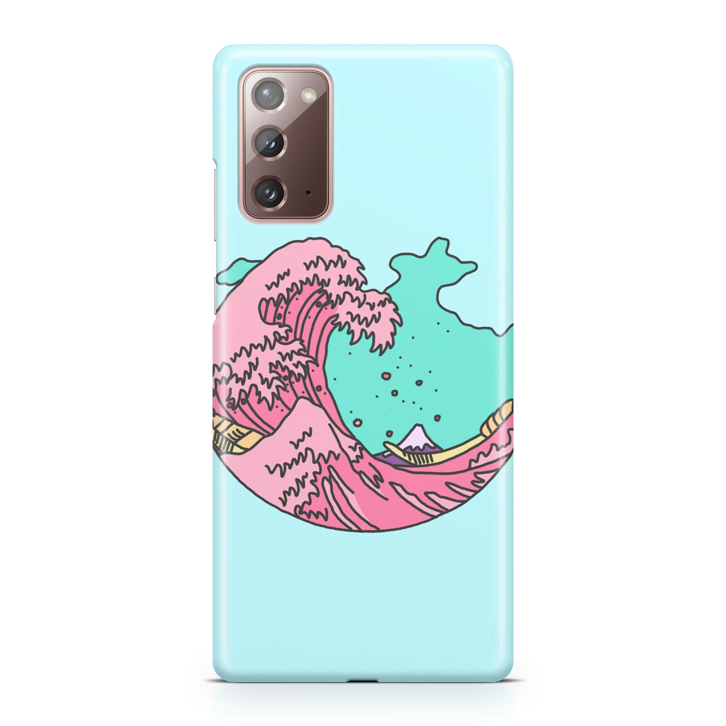 Japanese Pastel Wave Galaxy Note 20 Case