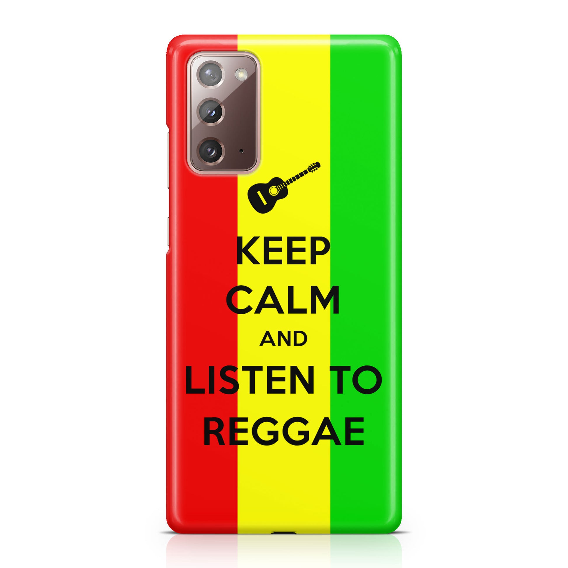 Keep Calm and Listen to Reggae Galaxy Note 20 Case