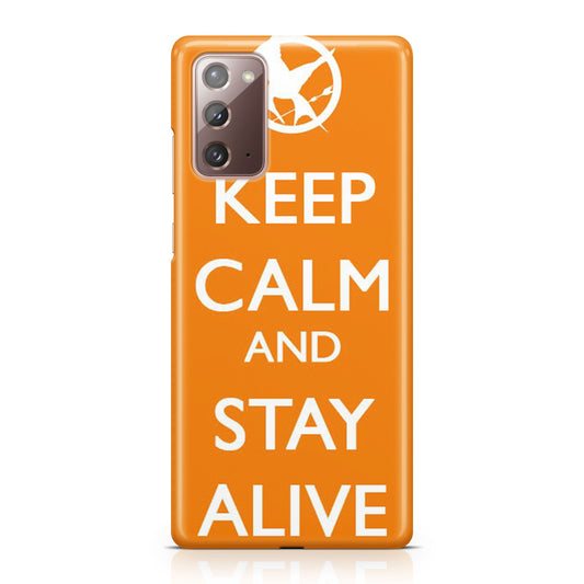 Keep Calm and Stay Alive Galaxy Note 20 Case