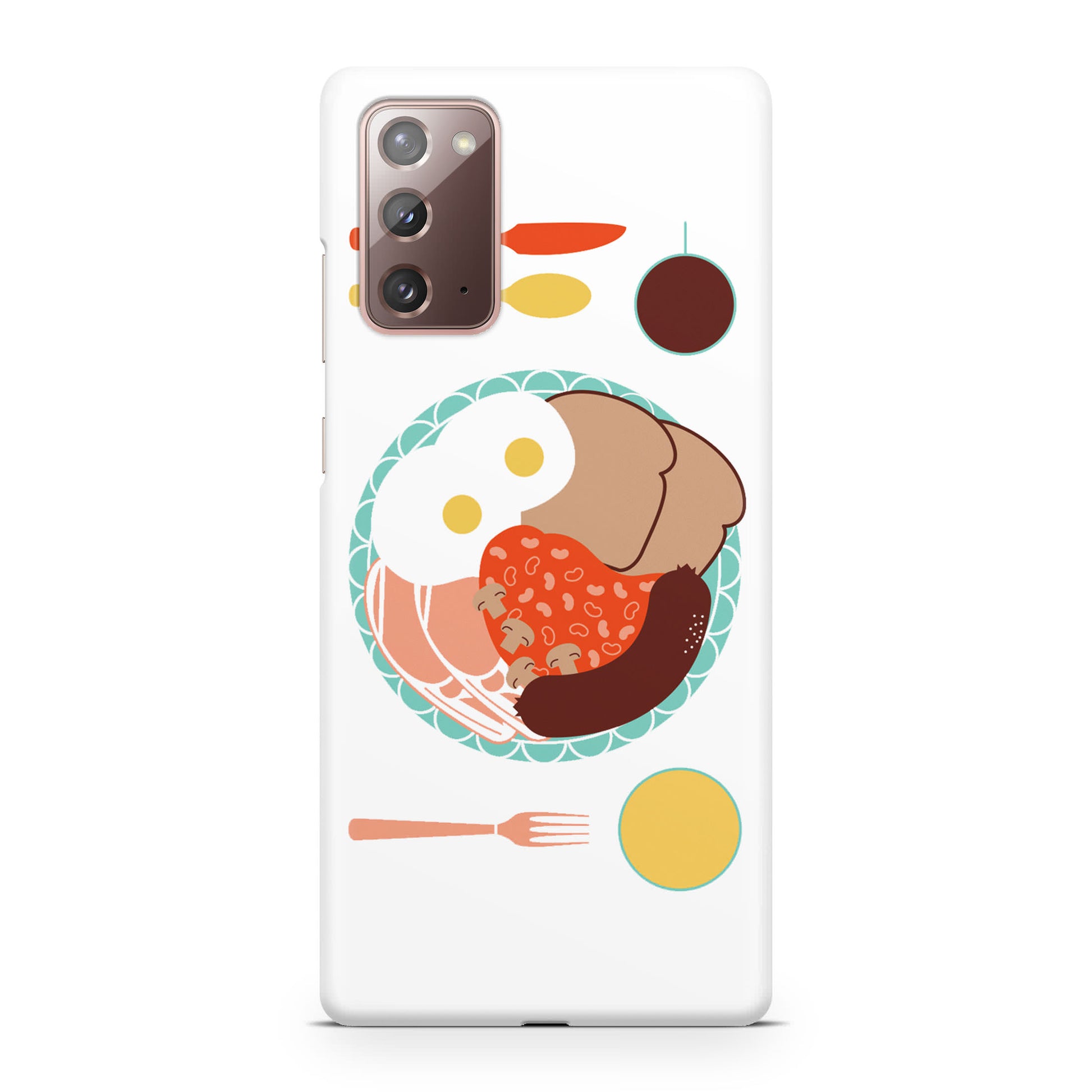 London Breakfast Galaxy Note 20 Case