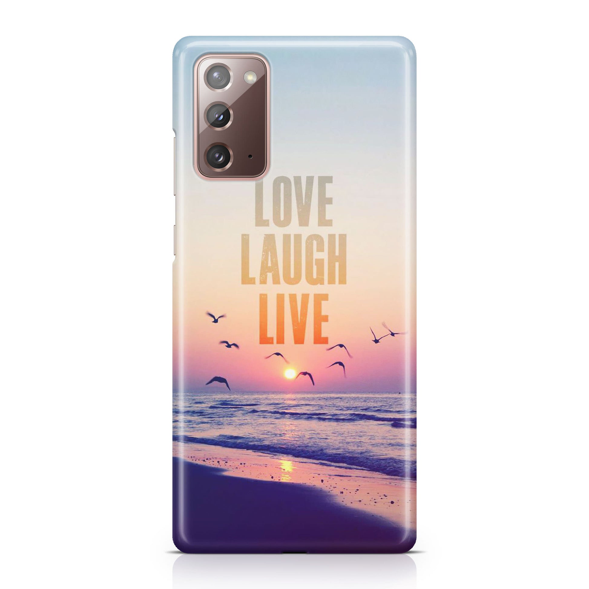 Love Laugh Live Galaxy Note 20 Case