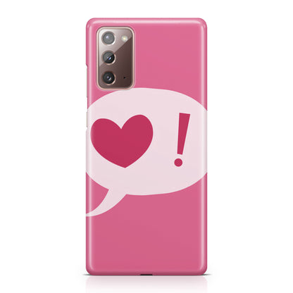 Love Pink Galaxy Note 20 Case