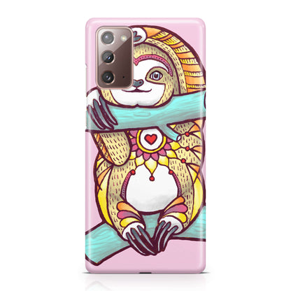 Mandala Sloth Galaxy Note 20 Case