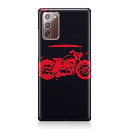 Motorcycle Red Art Galaxy Note 20 Case