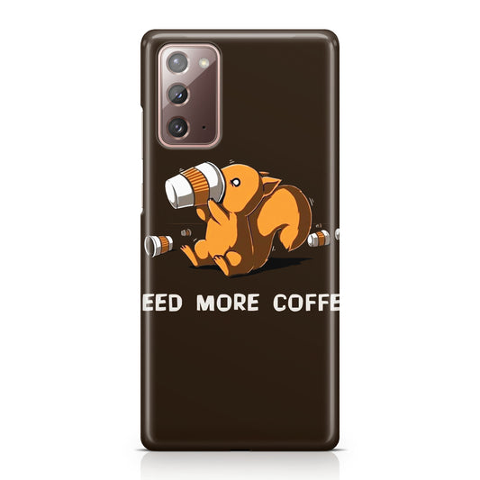 Need More Coffee Programmer Story Galaxy Note 20 Case