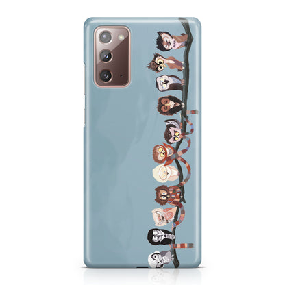 Owls on The Branch Galaxy Note 20 Case