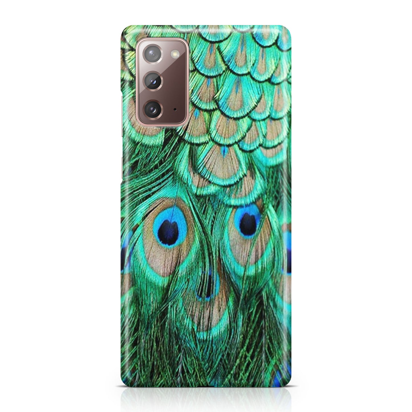 Peacock Feather Galaxy Note 20 Case