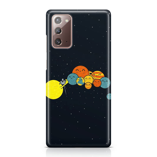 Planet Cute Illustration Galaxy Note 20 Case