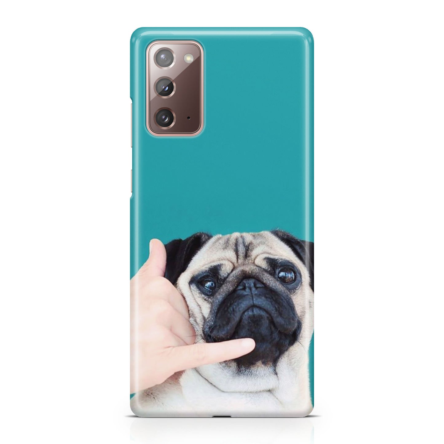 Pug is on the Phone Galaxy Note 20 Case