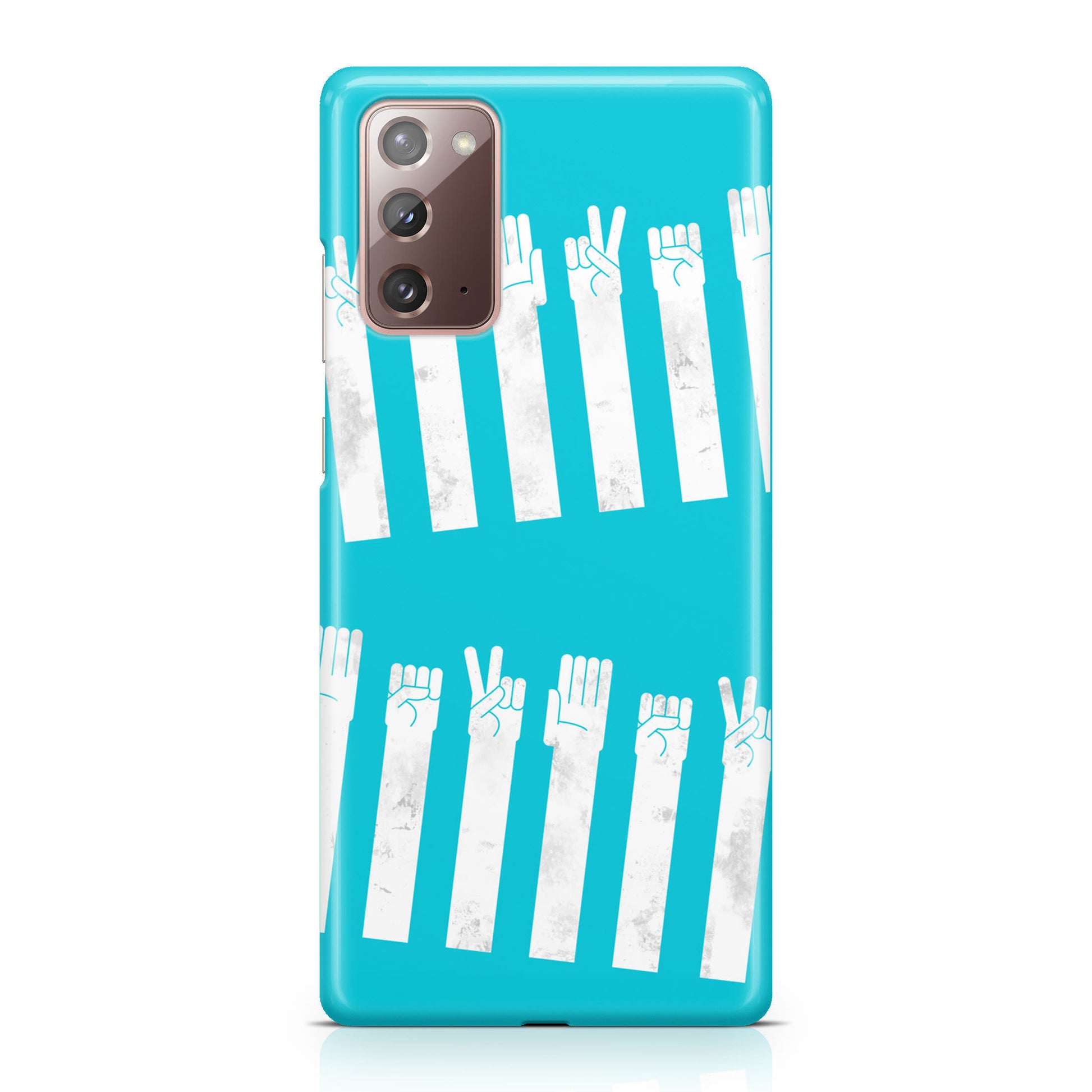 Rock–paper–scissors Zebra Crossing Galaxy Note 20 Case