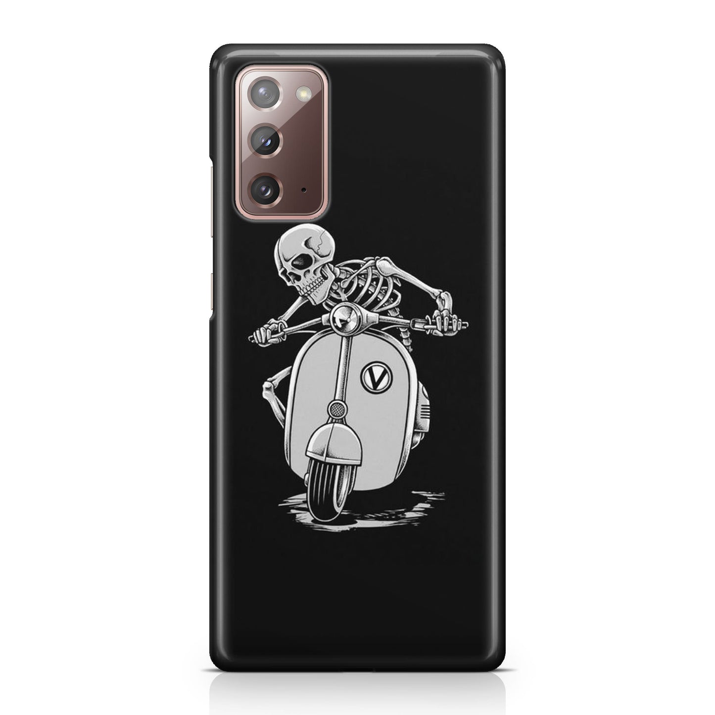 Skeleton Rides Scooter Galaxy Note 20 Case