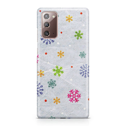 Snowflake Galaxy Note 20 Case