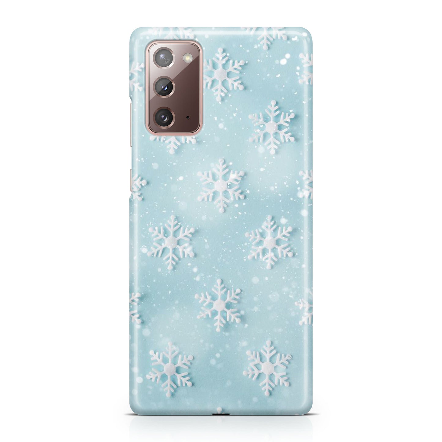 Snowflakes Pattern Galaxy Note 20 Case