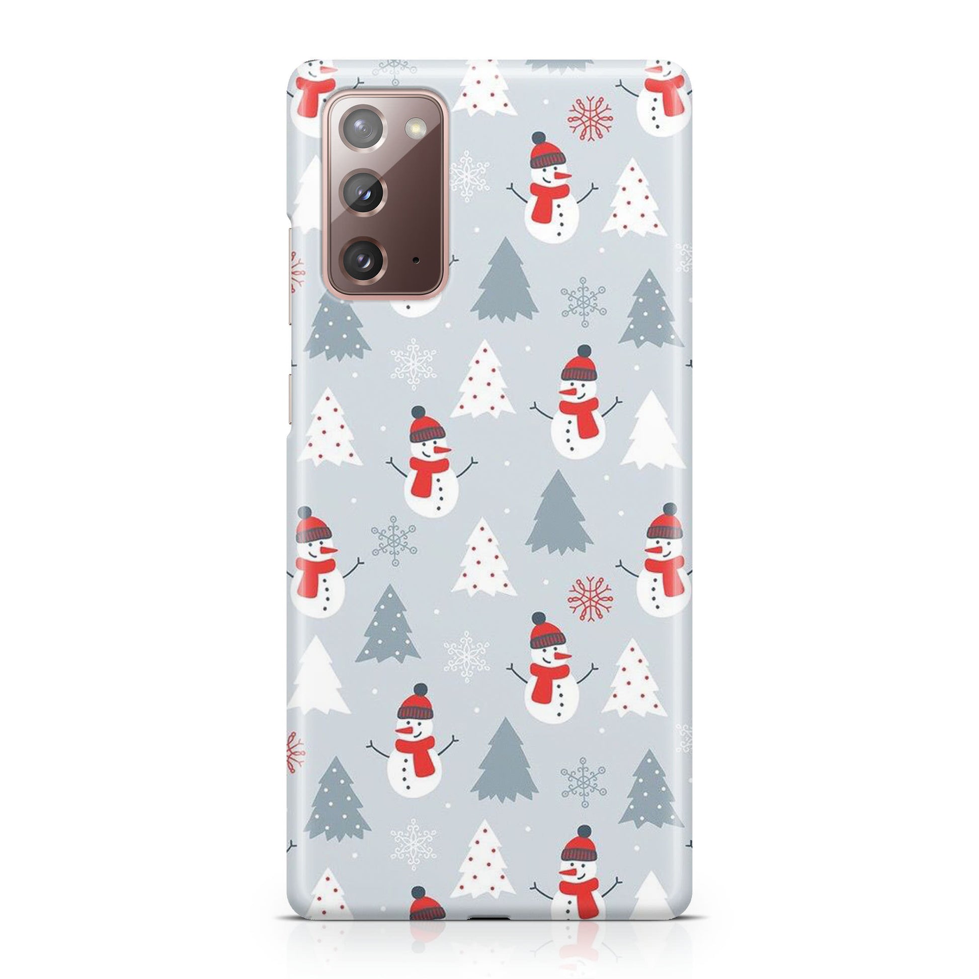 Snowmans Pattern Galaxy Note 20 Case