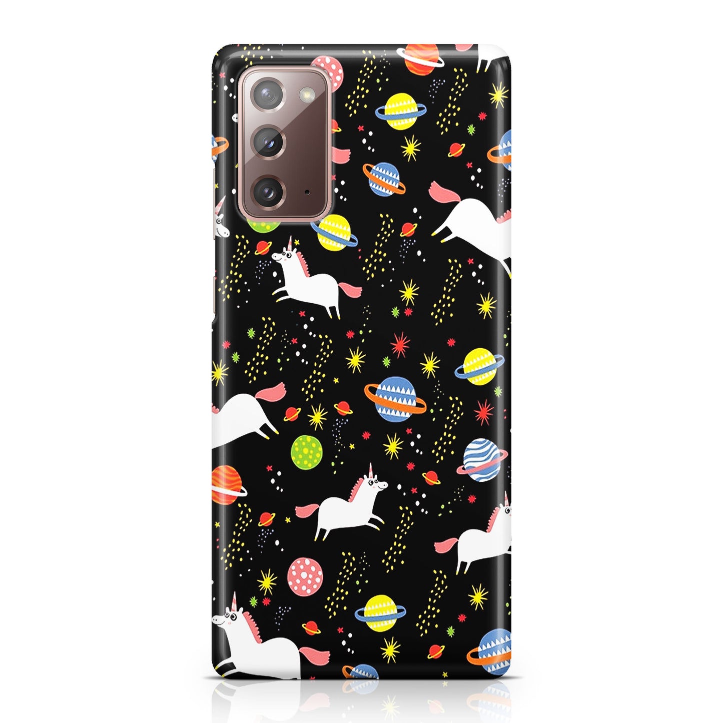 Space Unicorn Pattern Galaxy Note 20 Case