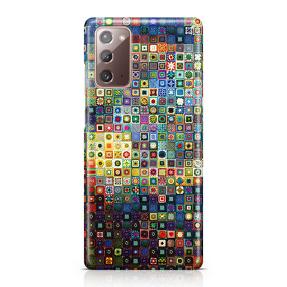 Starry Night Tiles Galaxy Note 20 Case