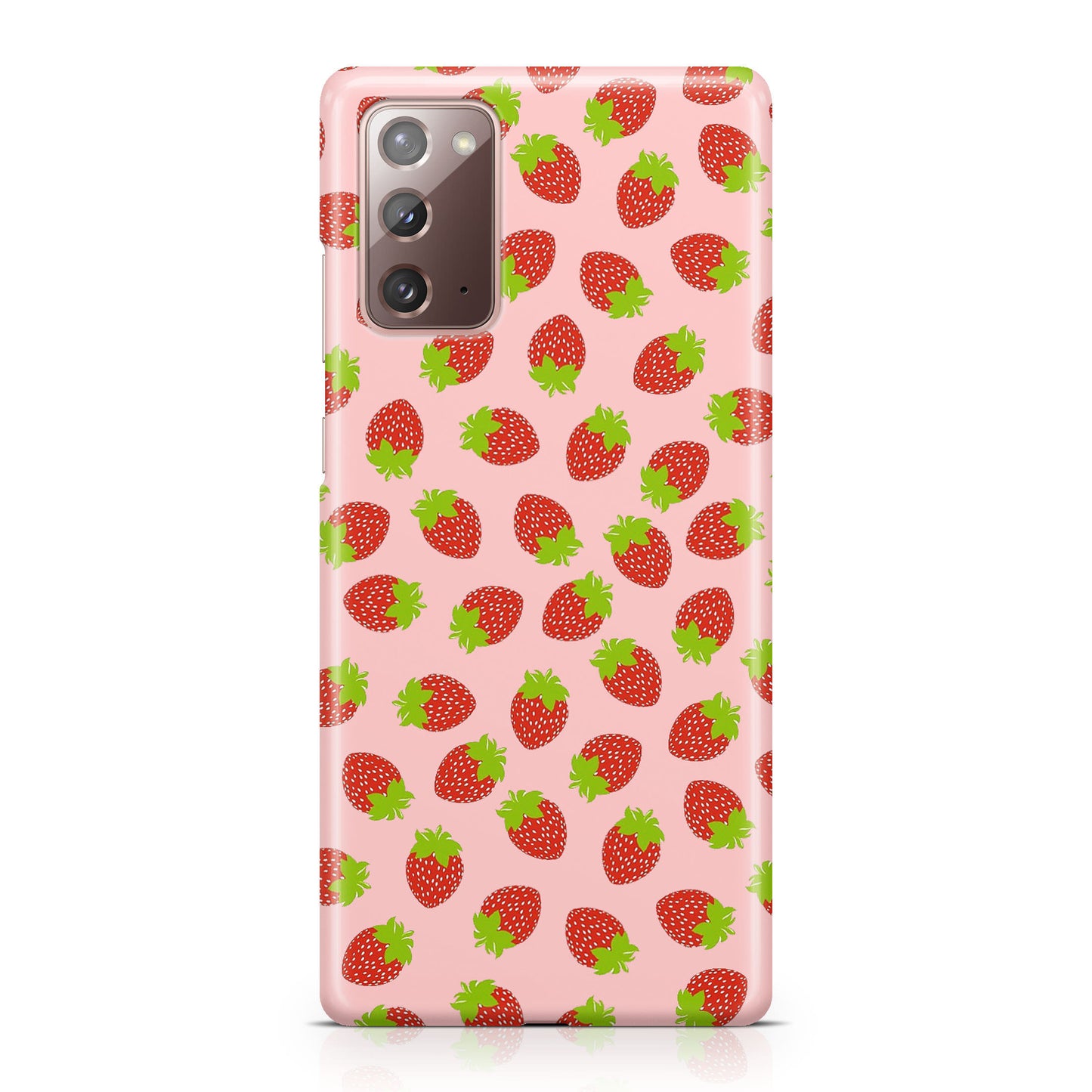 Strawberries Pattern Galaxy Note 20 Case