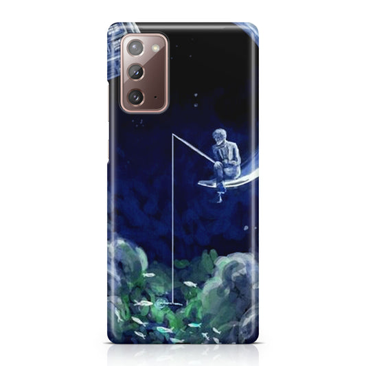 Tardis Walking To The Moon Galaxy Note 20 Case