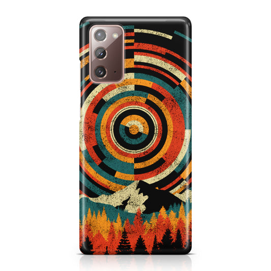 The Geometry Of Sunrise Galaxy Note 20 Case